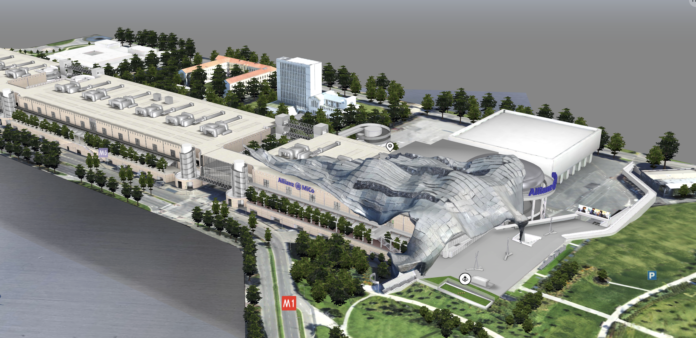 Map Location MiCo Milano Congressi